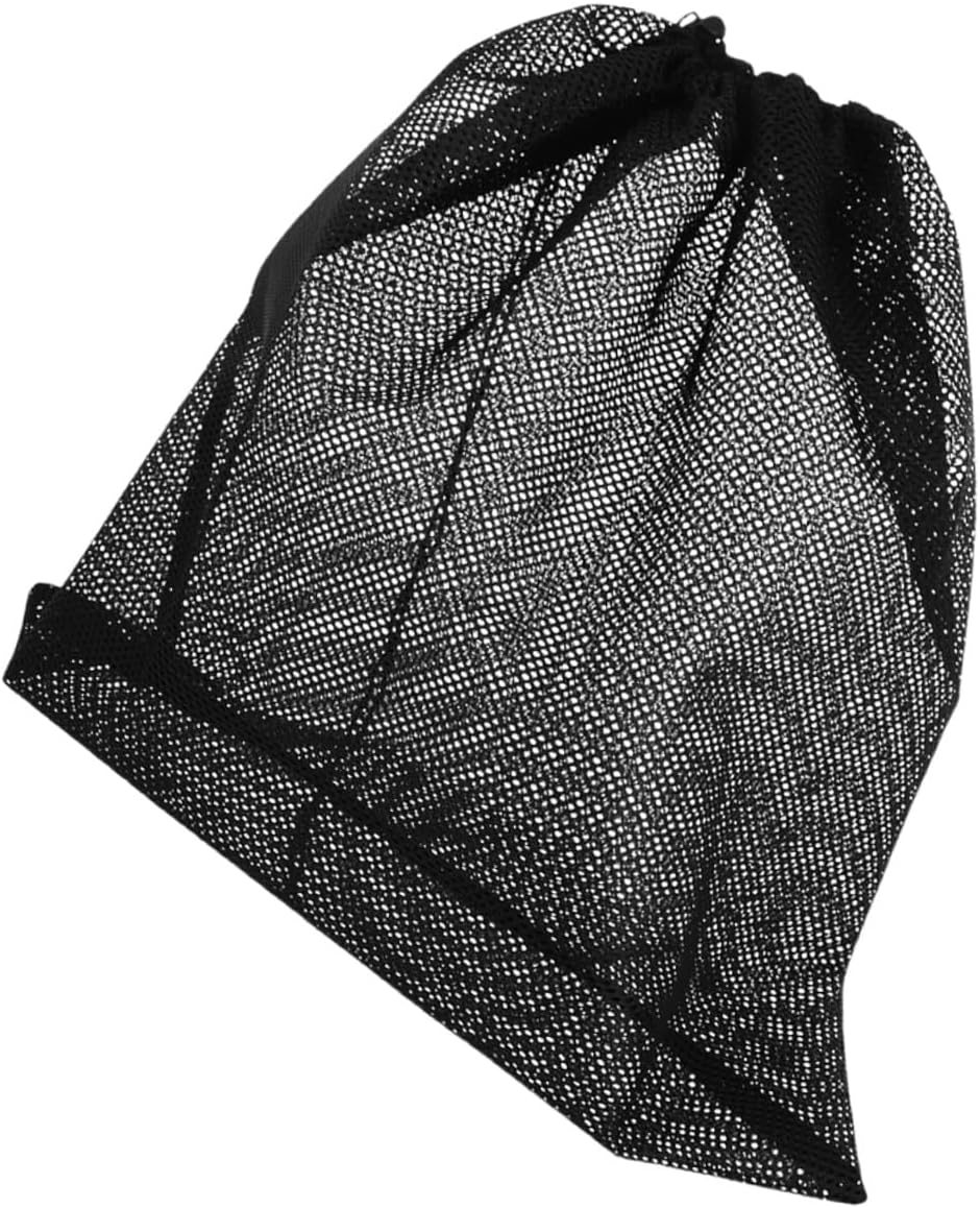 LALAFINA Large Drawstring Mesh Filter Bag for Pumps Outdoor Aquarium Protection Fine Polyester Barrier Media Bag for Clean Water Filtration image number 4