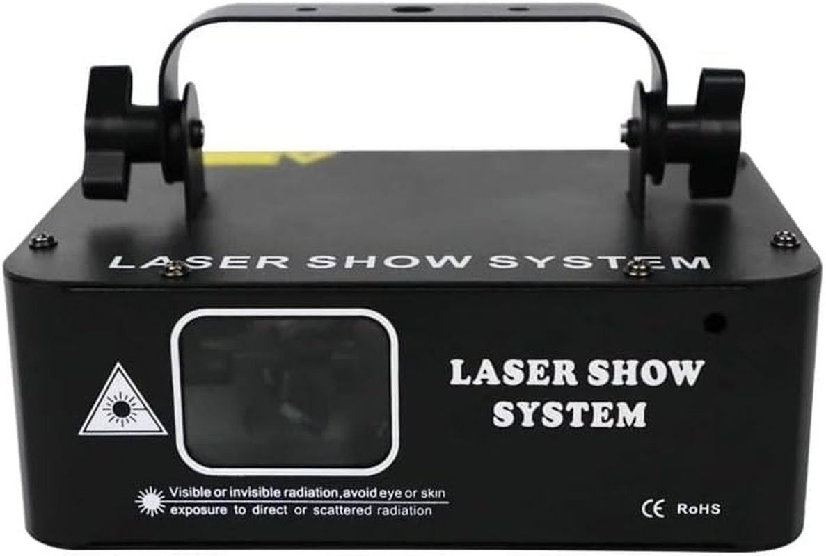 ALIEN 500Mw RGB Laser Beam Line Scanner Projector DJ Disco Stage Lighting Effect Dance Party Wedding Holiday Bar Club DMX Lights image number 1