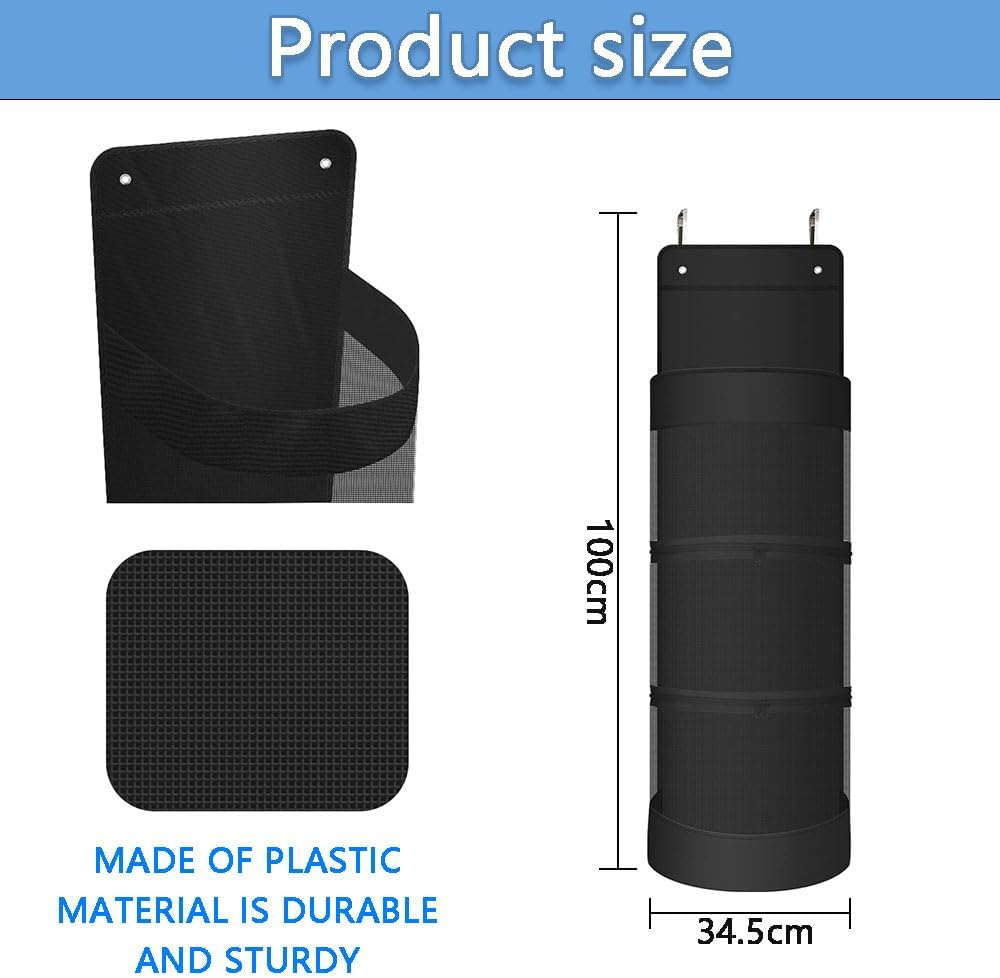 Over the Door Hanging Sports Organizer for Balls, Toys, Clothes &ndash; Garage & Closet Storage for Soccer, Basketball, Gear image number 3