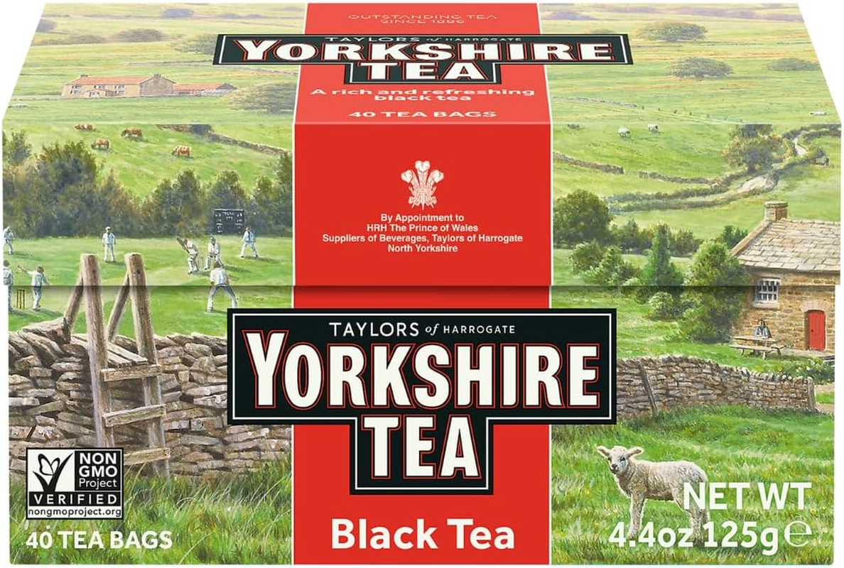 Taylors of Harrogate Yorkshire Red Teabags, 40 Teabags image number 1