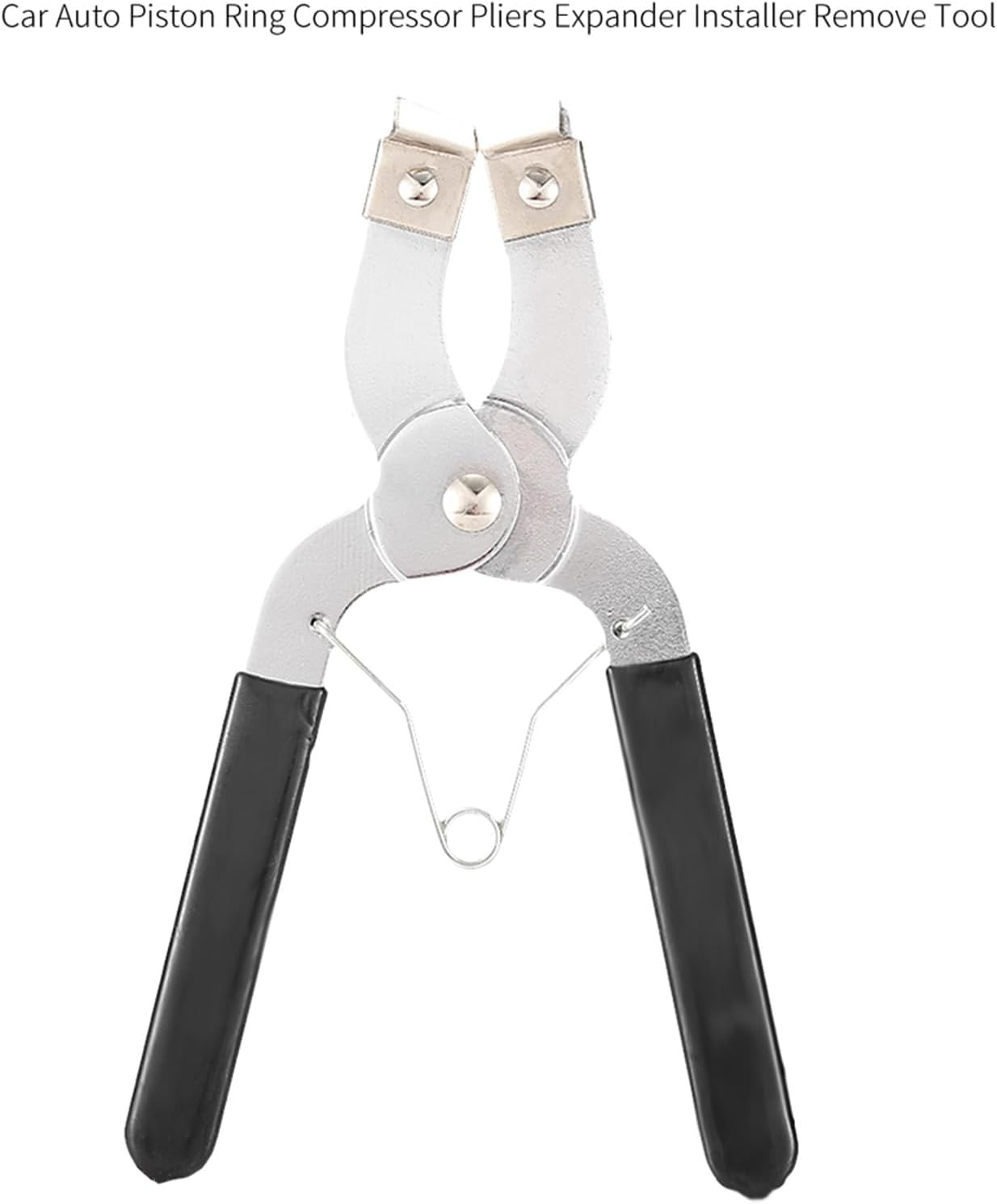 Piston Ring Installer Compressor Pliers, Aftermarket Piston Ring Installer Pliers with Chrome Vanadium Steel + Silicone, Makes Installation Easier and Quick, Maximum image number 2