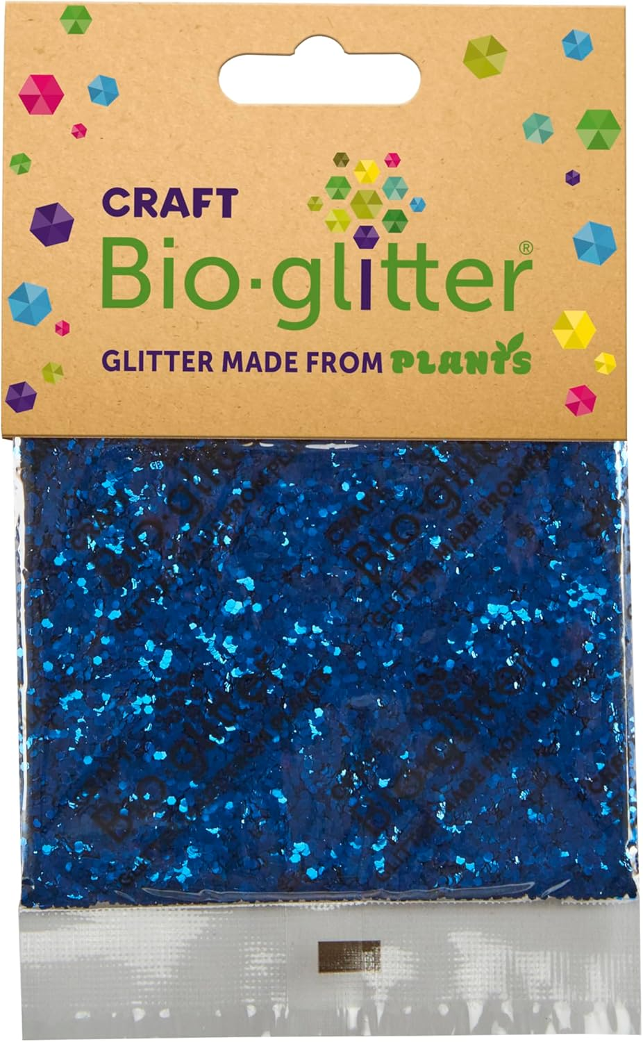 Craft Biodegradable Glitter, Chunky Glitter, Arts and Crafts for Kids, Card Making, Decorations, Craft Glitter for Candle Making, Eco-Friendly, Cruelty Free - Silver - 20G