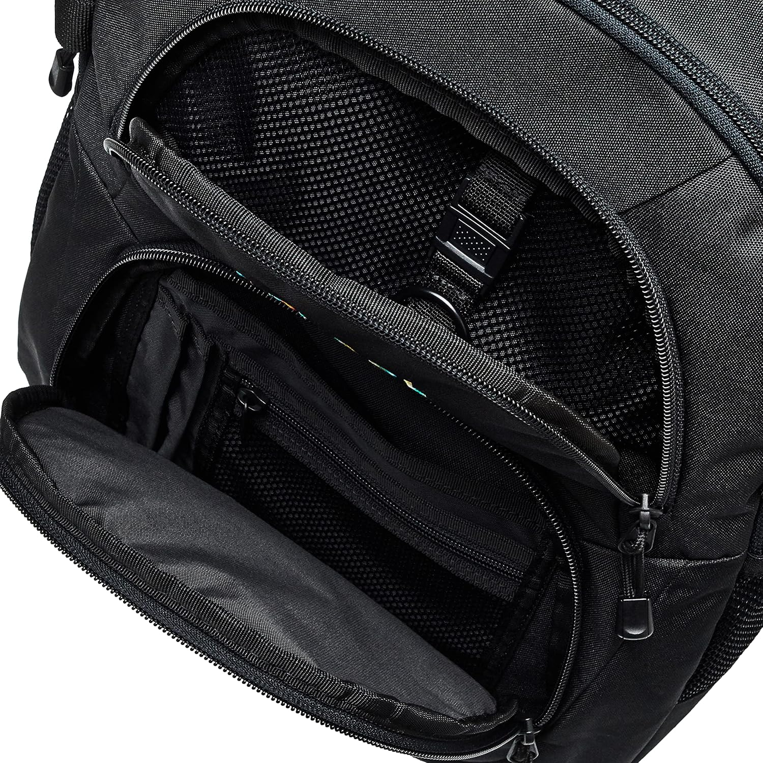 Kangol Backpack with Logo Embroidery, Waterproof Rain Cover, Lightweight, Multi-Functional, Multiple Pockets, PC Storage - Pink image number 5