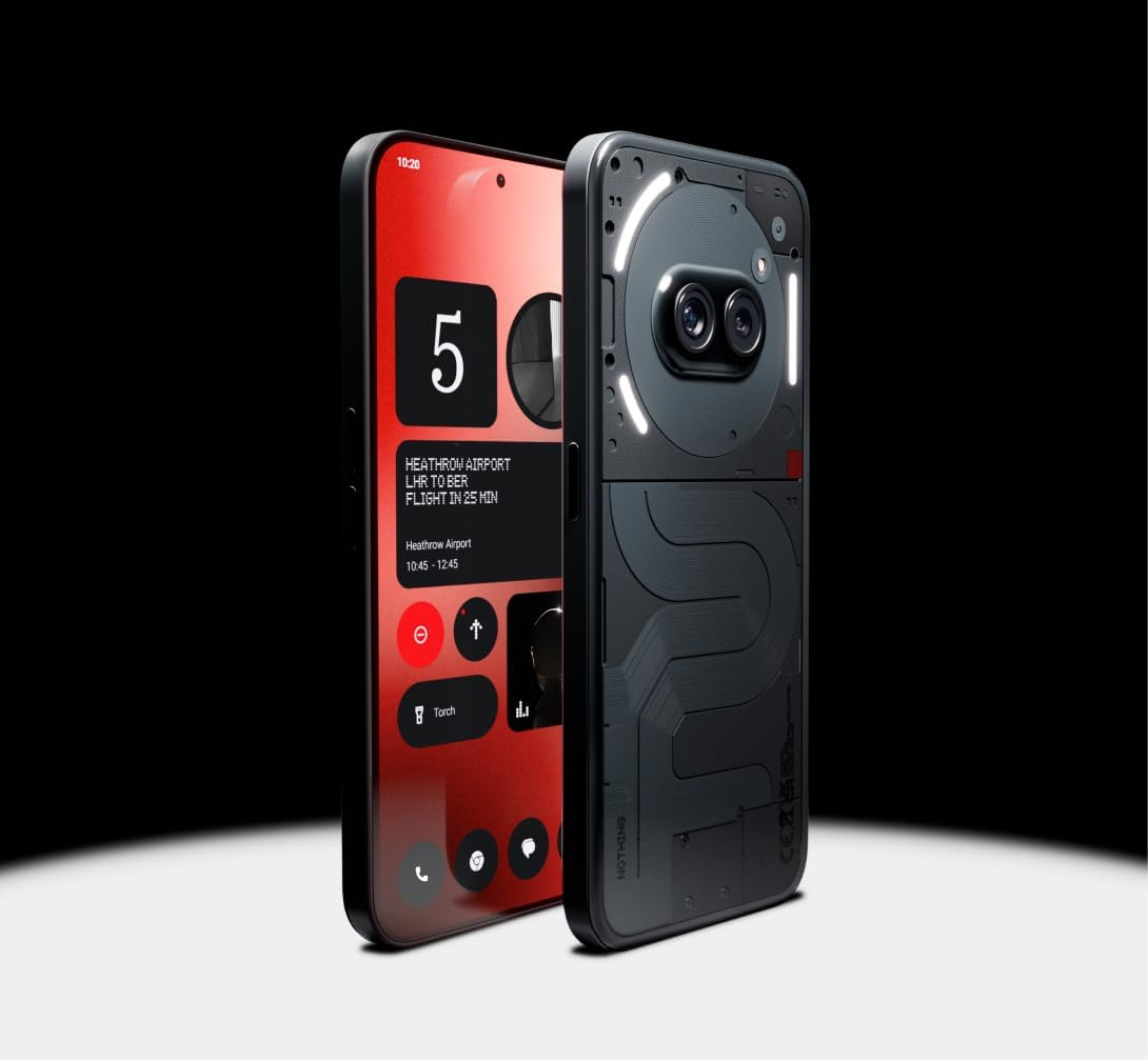 Nothing Phone (2A) 5G 256GB Storage + 12GB RAM Black, 6.7 Inch, IP54, 5,000 Mah Capacity, Unlocked Nothing OS 2.5 Smartphone - Milk White image number 3