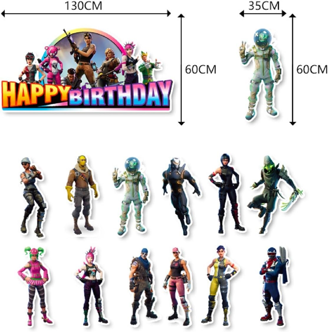 PYAOGG Stitch Cake Topper, 25 Pcs, Blue, Perfect for Children'S Birthday Parties image number 1