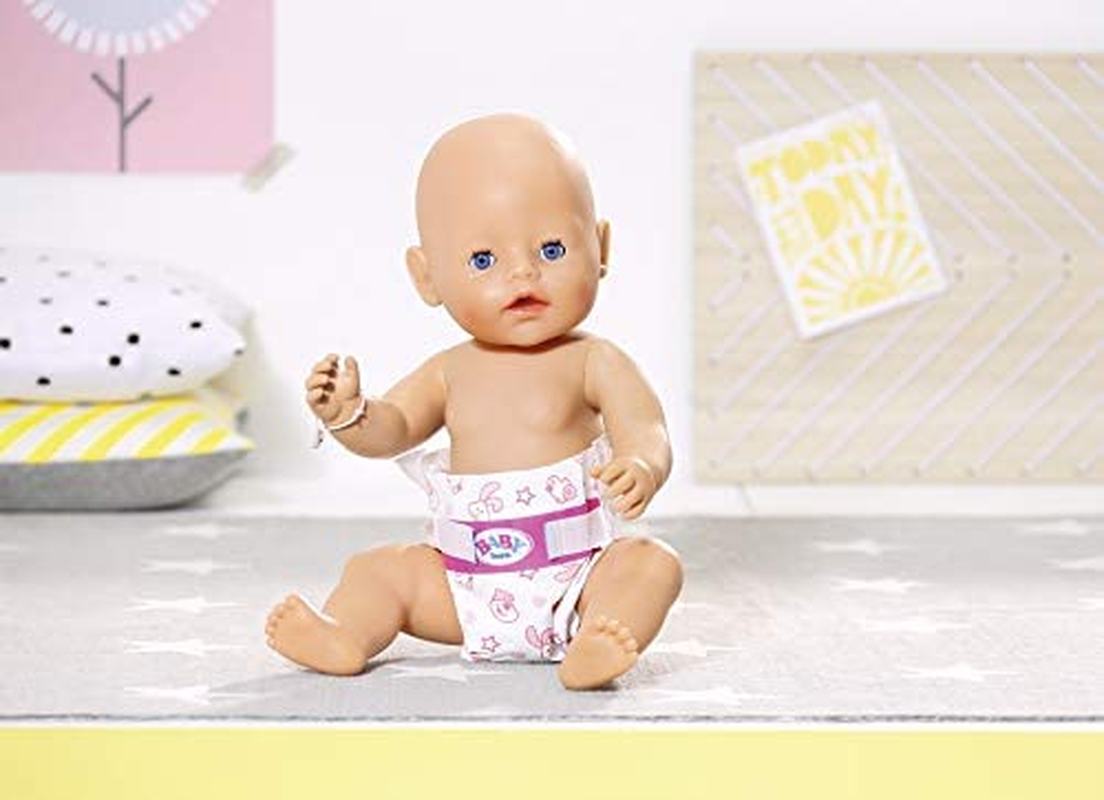 BABY Born Nappies for 43 Cm Doll - Easy for Small Hands, Creative Play Promotes Empathy & Social Skills, for Toddlers 3+ - Includes 5 Nappies