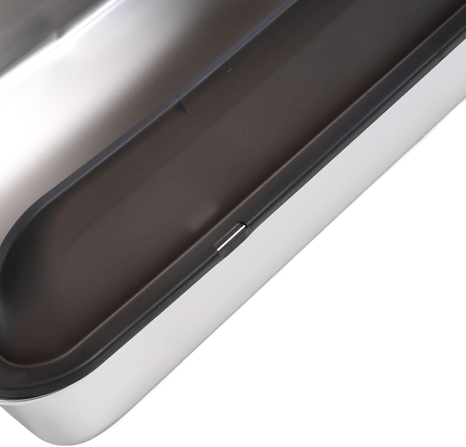 Stainless Steel Cat Litter Box, XL Enclosed High Sided Cat Litter Box, Nonstick Metal Litter Box for Big Cats, Easy Cleaning, Include Scoop (XL 7.5X13Cm) image number 2