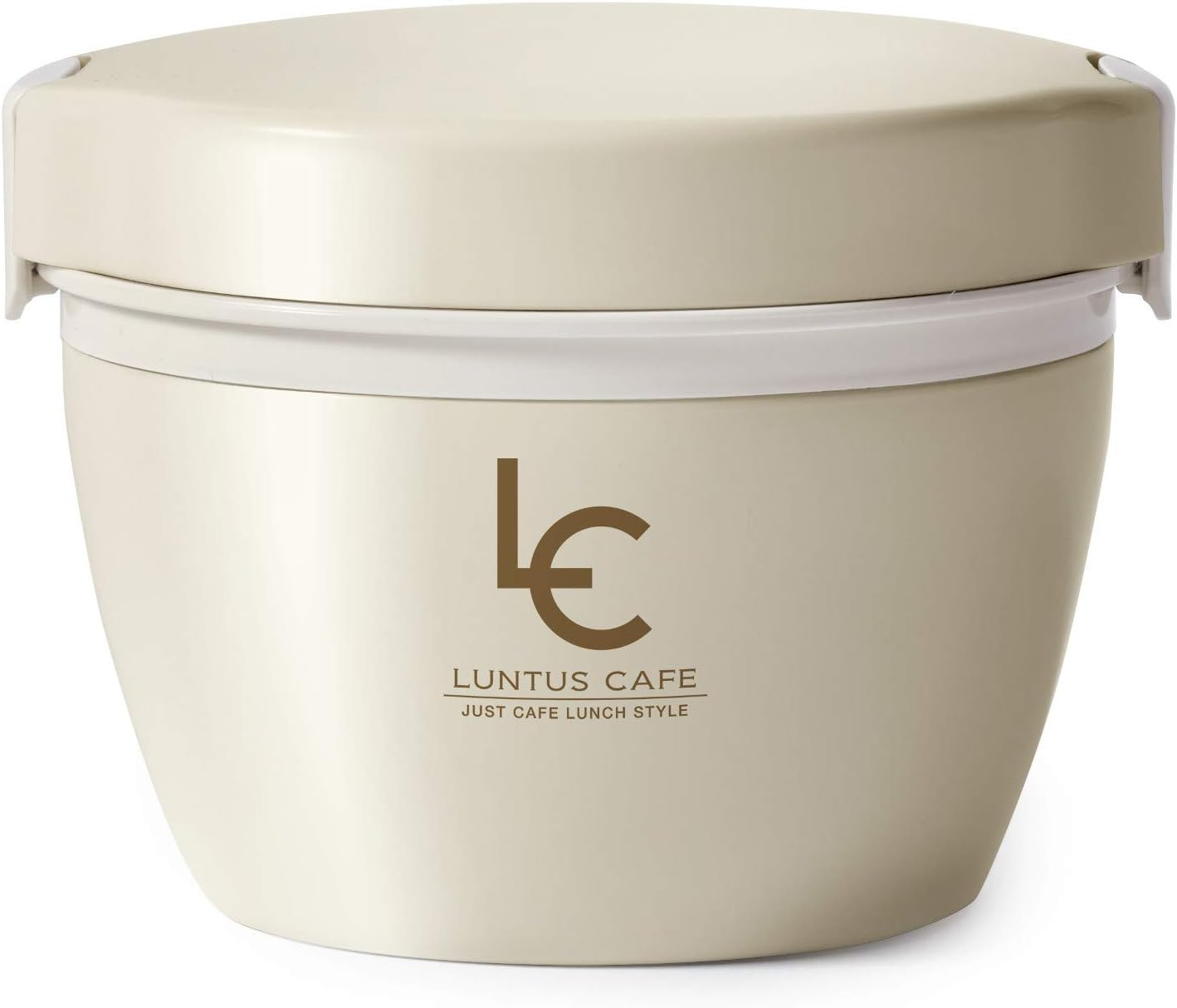 Lantus Cafe Bowl Lunch Insulated Lunch Jar, 16.9 Fl Oz (500 Ml), Ivory HLB-CD500 A3200