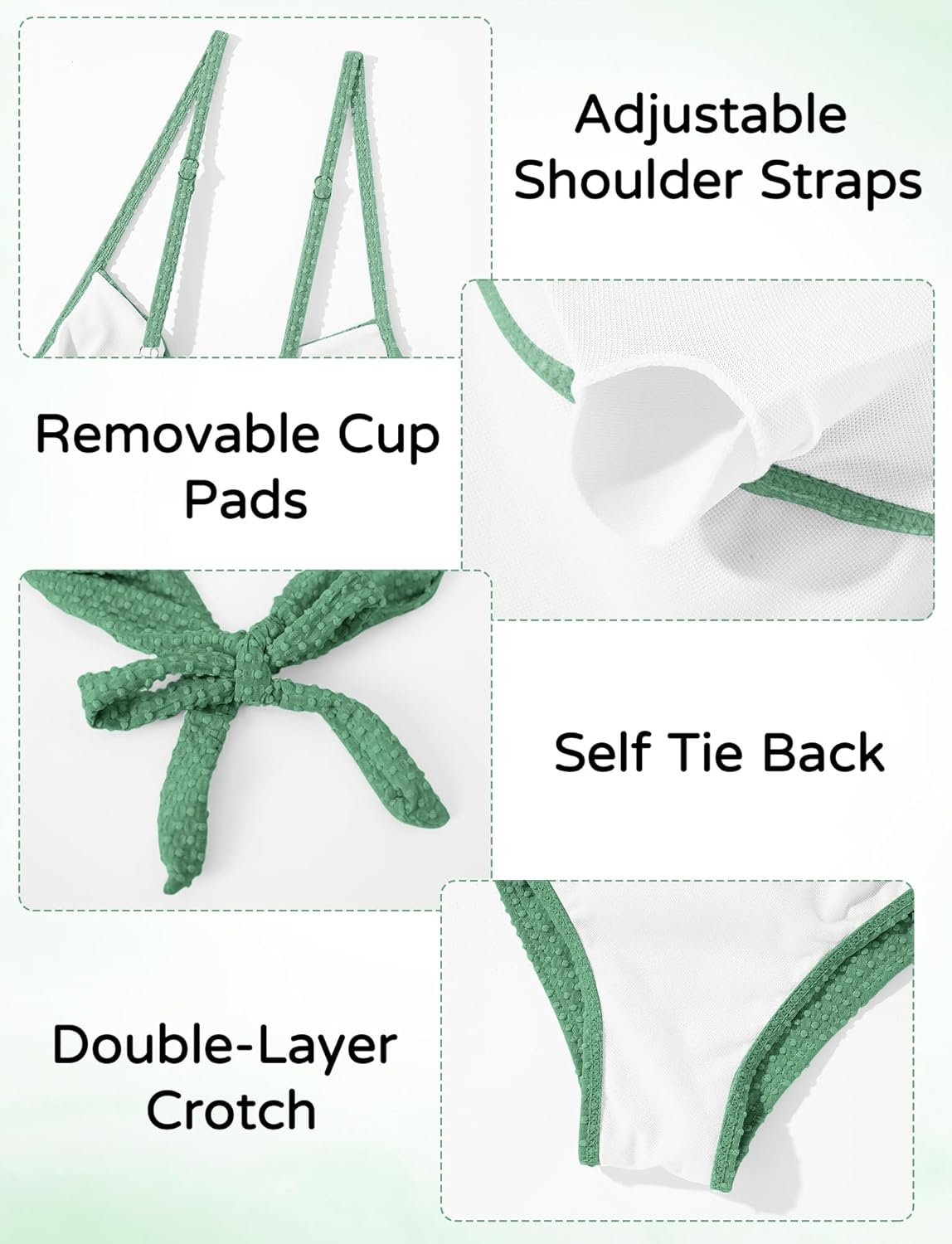 KEOYA Women'S Maternity One Piece Swimsuit Adjustable Spaghetti Strap Swimwear Tie Back Removable Pads Bathing Suit for Pregnancy image number 2