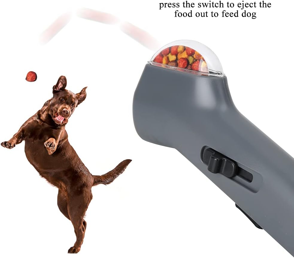 Pet Treat Launcher - 6.69 * 2.95In Pet Dog Food Catapult, Dog Interactive Toys - Pet Training Food Dispenser Toys, Eco Friendly, Non Toxic and Healthy for Dog Home Training image number 3