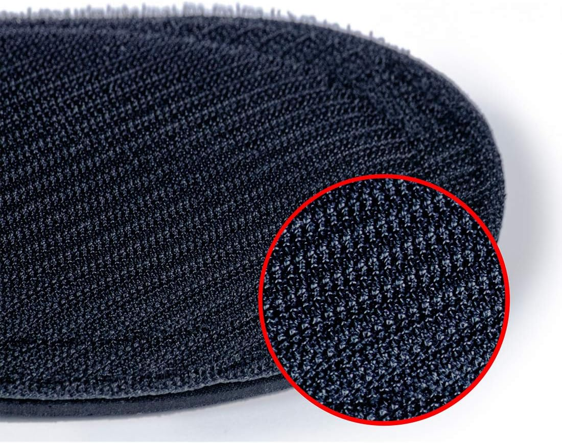 Nanoskin AUTOSCRUB 5 3/4" Hand Strap Applicator &ndash; Clay Bar Alternative for Removing Contaminants from Paint, Glass, Plastic, and Metal | Compatible with 6" Pads | Easy Pre-Wax & Coating Prep image number 6