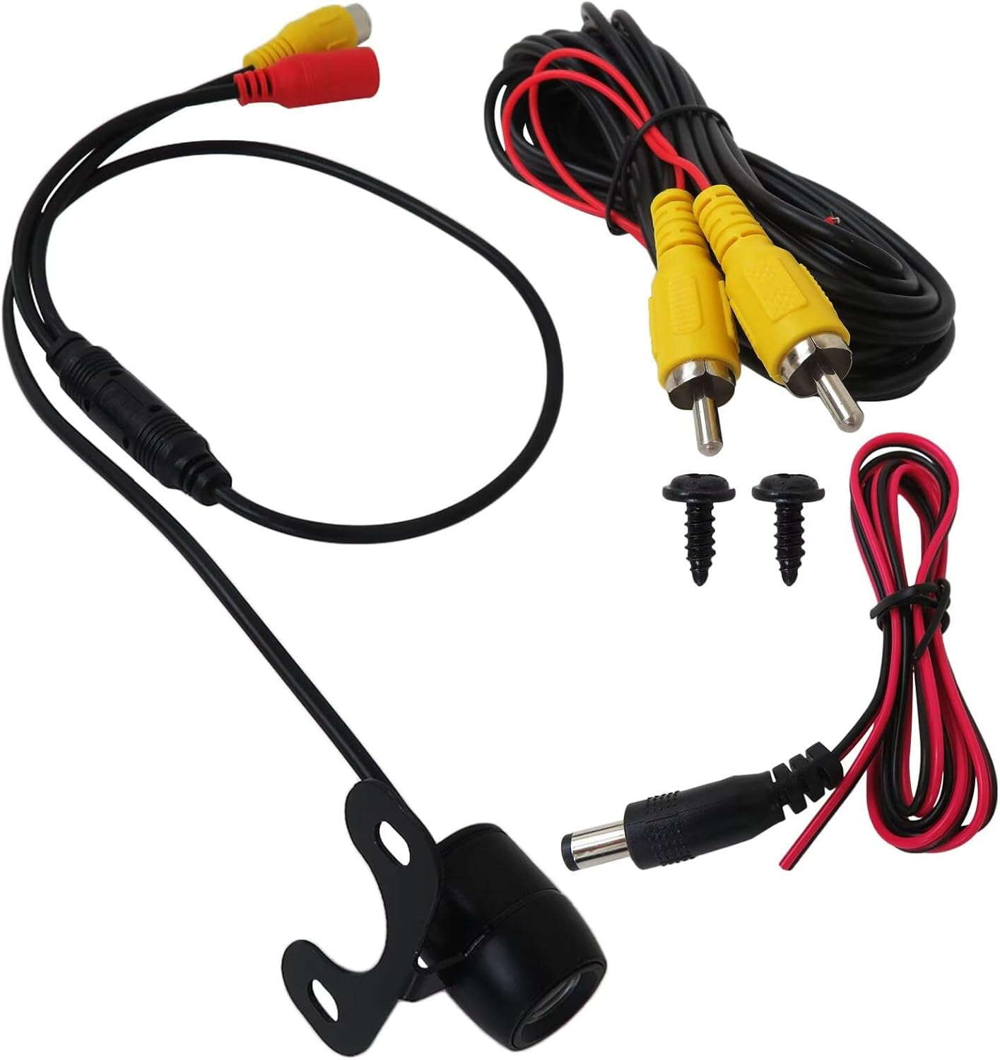 Universal Rearview Backup Camera with Die Cast Metal Housing and Metal Anti-Theft Bracket, 170 Degree Wide Viewing Angle image number 1