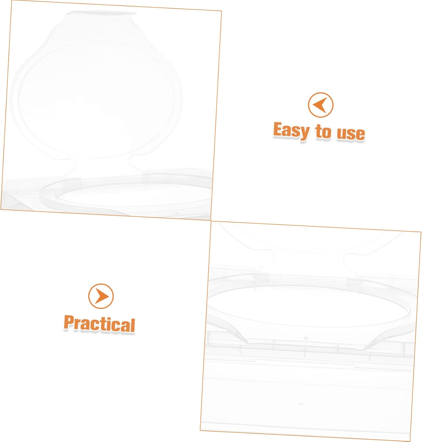 2Pcs Travel Home Use Wet Wipes Dispenser Box Portable Tissue Storage Container Flip Lid image number 1