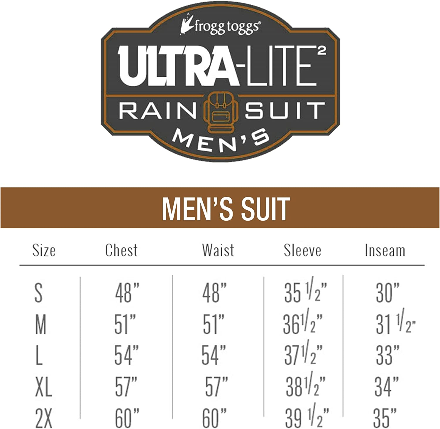 Frogg Toggs Men'S Ultra-Lite Rain Suit Rainwear image number 6