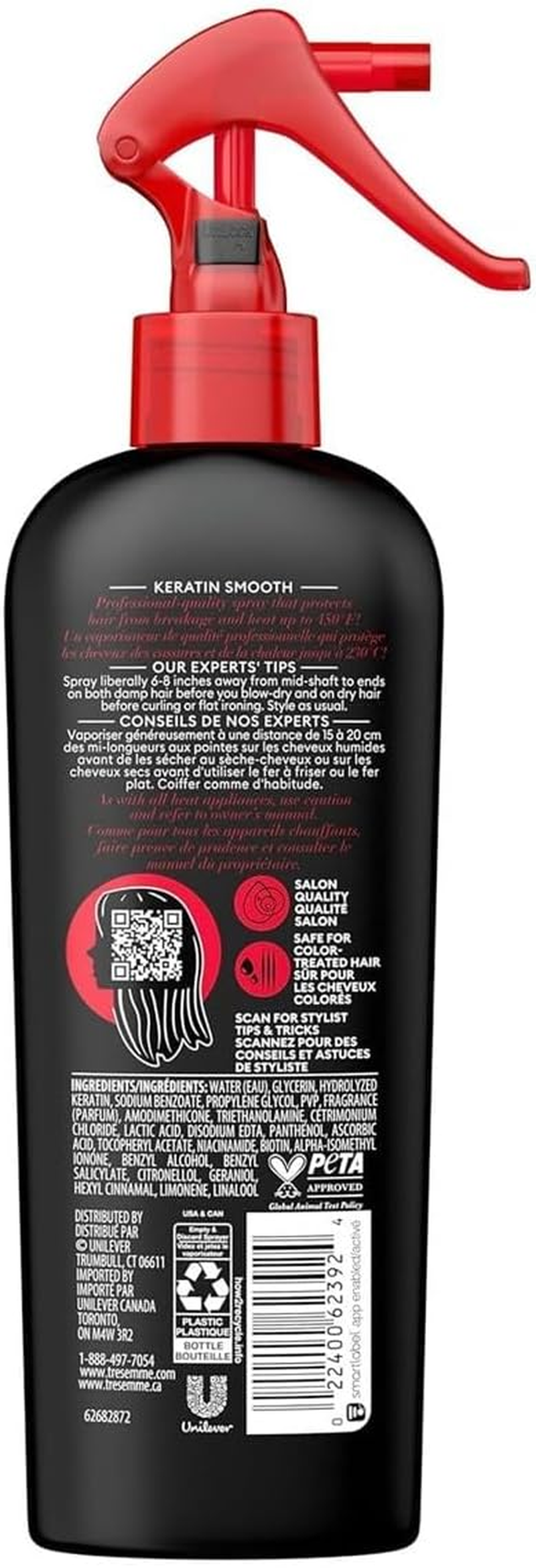 Tresemme Thermal Creations Heat Tamer Protective Spray 8 Fl Oz (236 Ml) image number 2