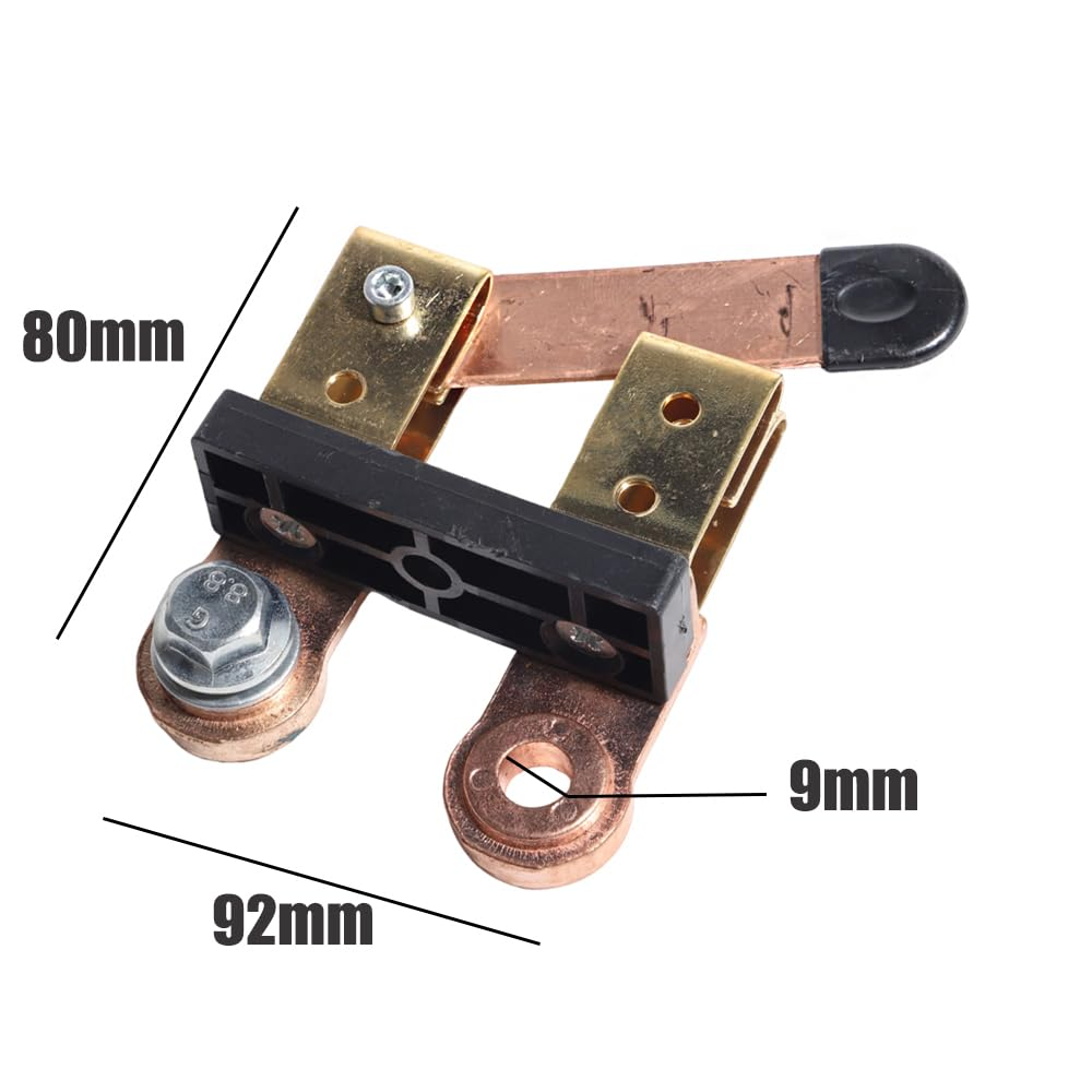 Aikoolwer Side Post Knife Blade Master Switch 12V 24V Battery Disconnect Switch Isolator Marine Car Boat RV ATV Vehicles (Kit) image number 4