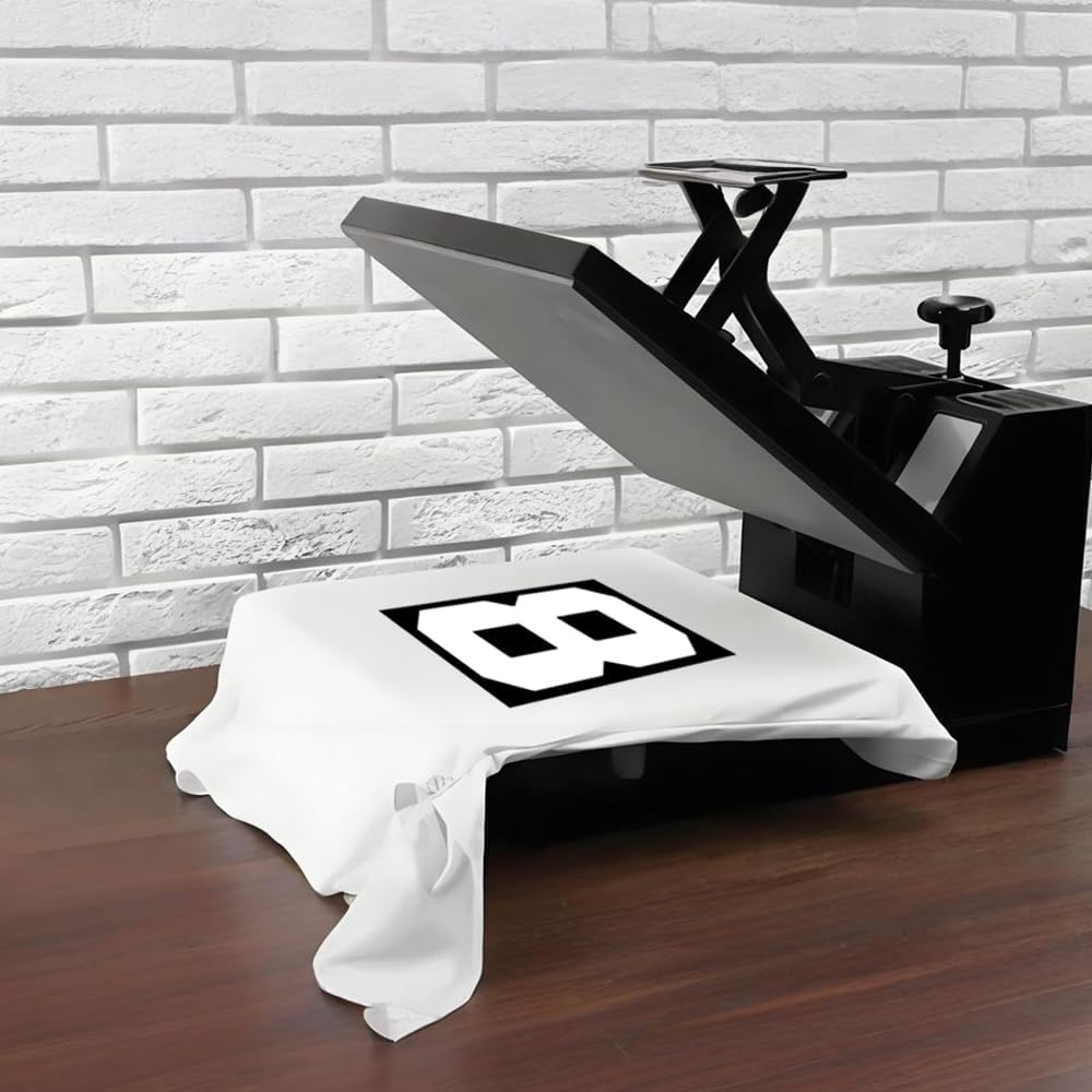 Iron on Numbers, Iron on Numbers for Jersey, Jersey Numbers, Heat Transfer Stickers 8 Inch Number 0-9 Black Set Iron on Patches DIY Design for T-Shirt Jersey Team Uniform Sports image number 3