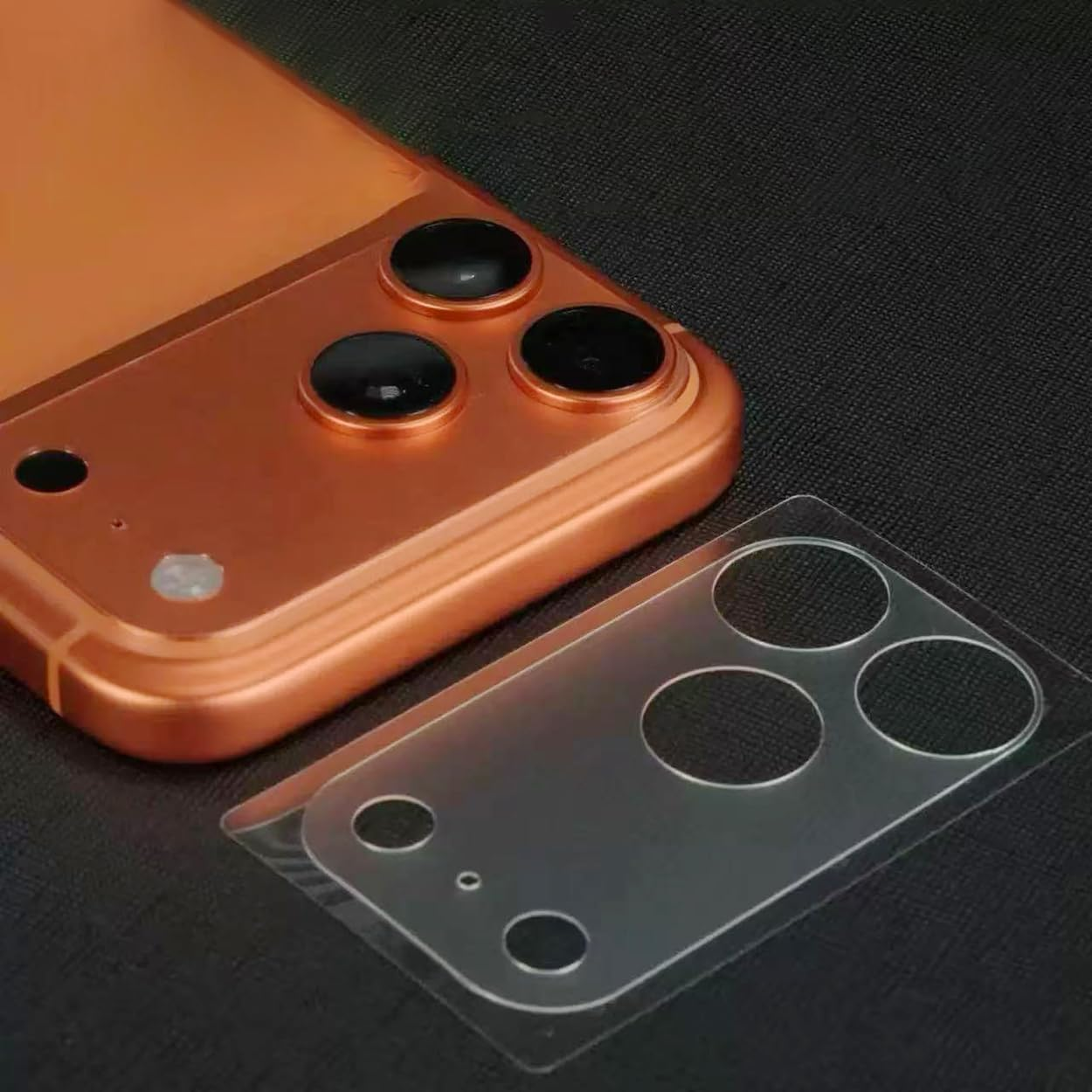 3 Pack Camera Protector Hollow Lens Film Matte Scratch Resistance Guard Protectors for Iphone 17 Pro Max Only image number 5