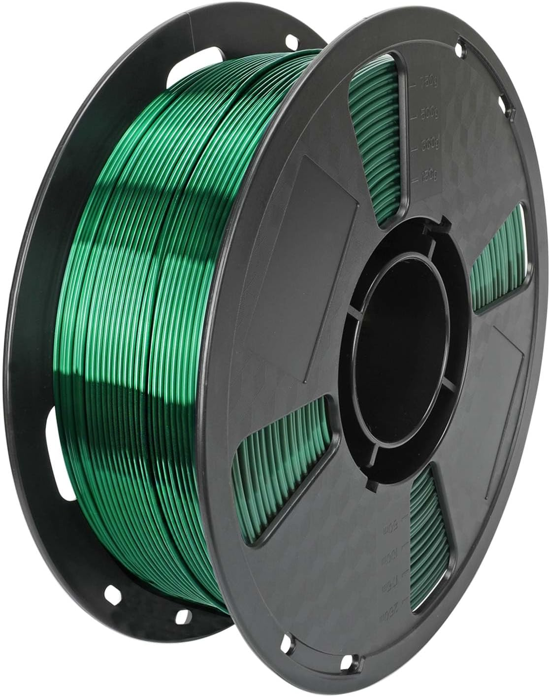 CC3D Silk Forest Green PLA Filament 1.75Mm 1KG 3D Printing Filament Silky Shiny Metallic 3D Printer Material FDM Christmas Green Color image number 4
