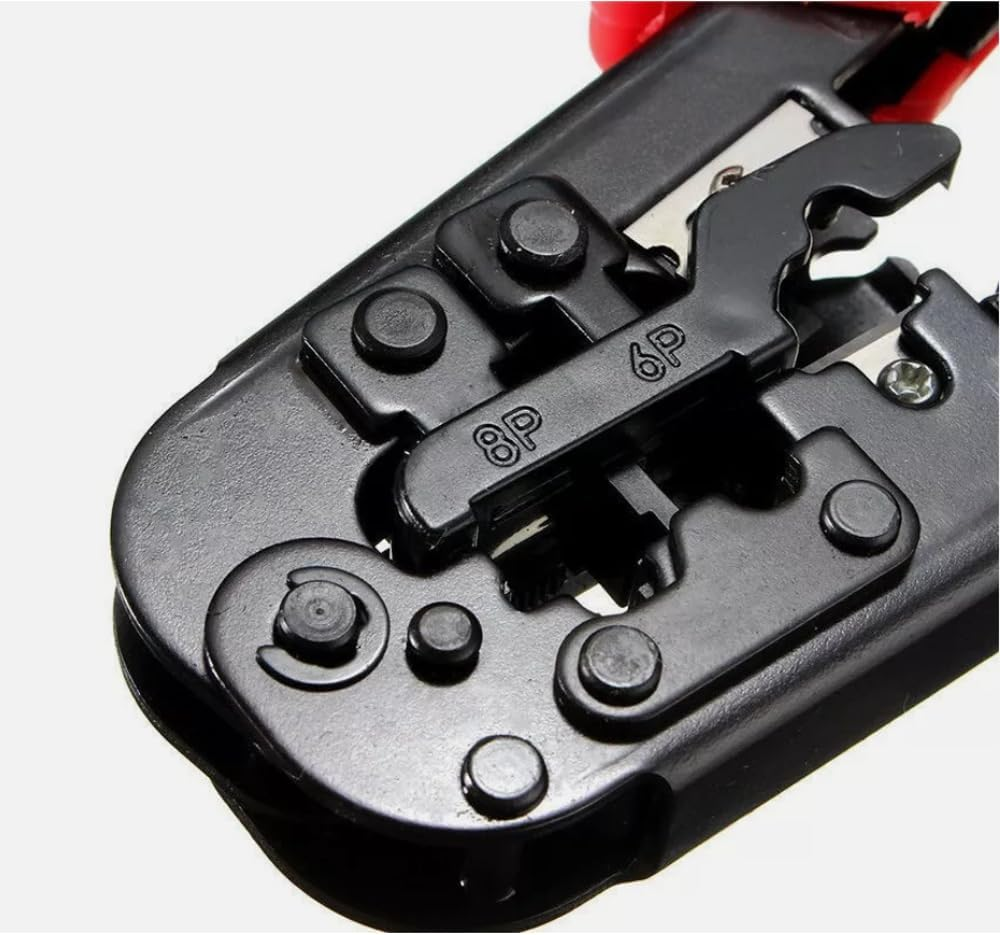 ZONADA Network LAN Wire Crimper RJ45 RJ11 Tool for Ethernet Cable Crimping RJ12 8P8C 6P6C Cutter Phone Plier image number 5