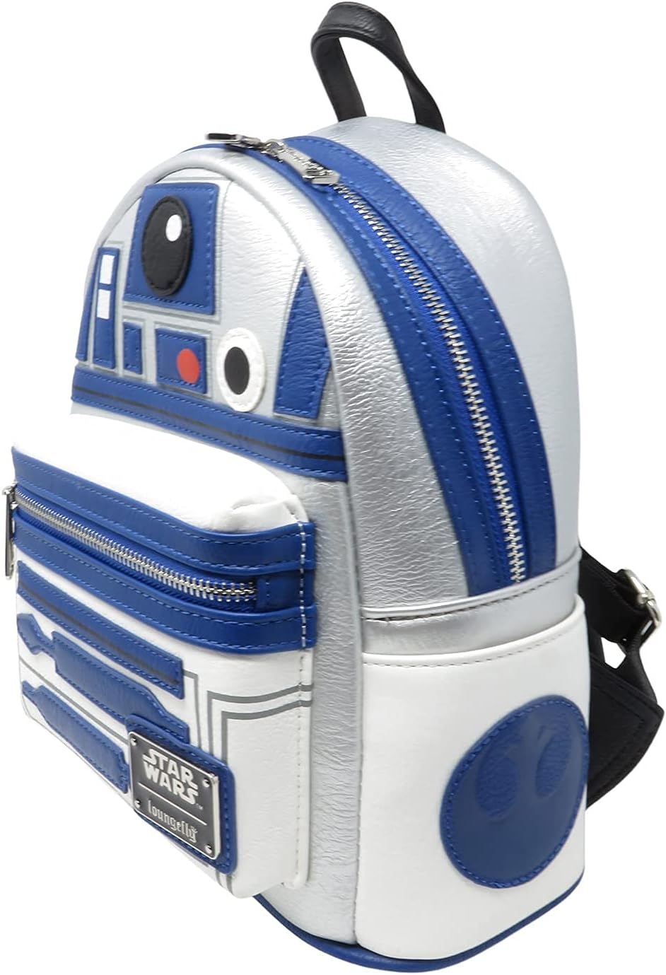 Loungefly Star Wars R2-D2 Applique Mini Backpack image number 1