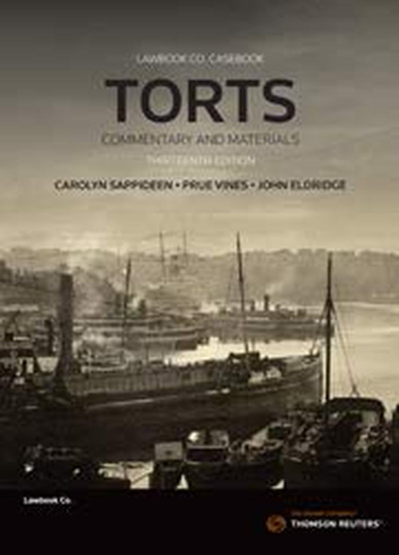 Torts: Commentary and Materials 13Th Edition