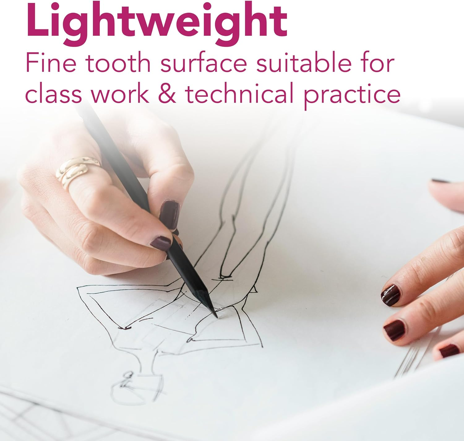 Strathmore 300 Series Sketch Pad, 11X14 Inch, 100 Sheets, Top Wire - Artist Sketchbook for Drawing, Illustration, Art Class Students image number 5