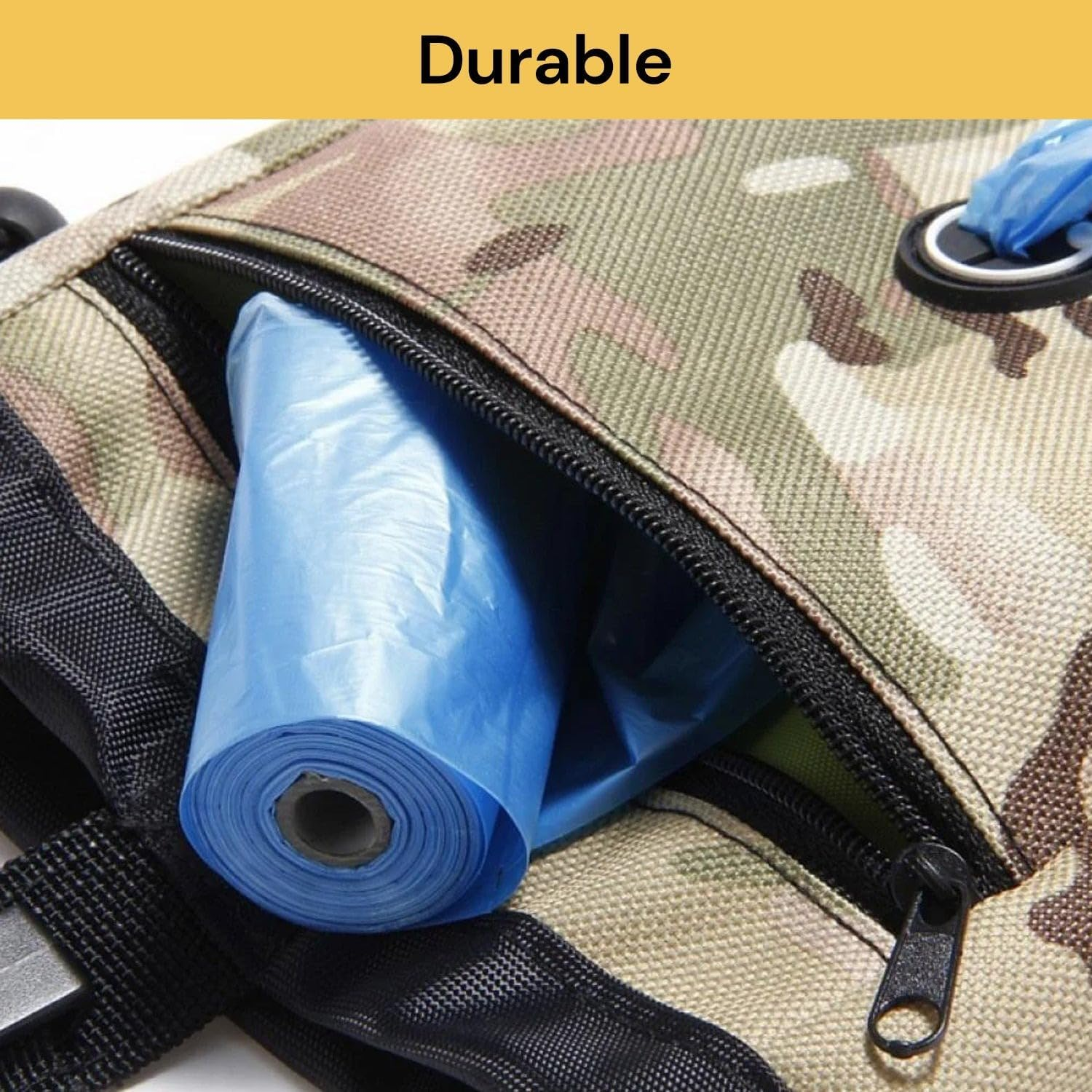 EZONEDEAL Pet Dog Treat Pouch with Poop Bag Dispenser Hands-Free Treat Pouches Dog Training Treat Pouch for Dog Walk, Dog Treat Bags Training Pouch, Dog Food Dispenser for Travel, Outdoor (Pink) image number 4