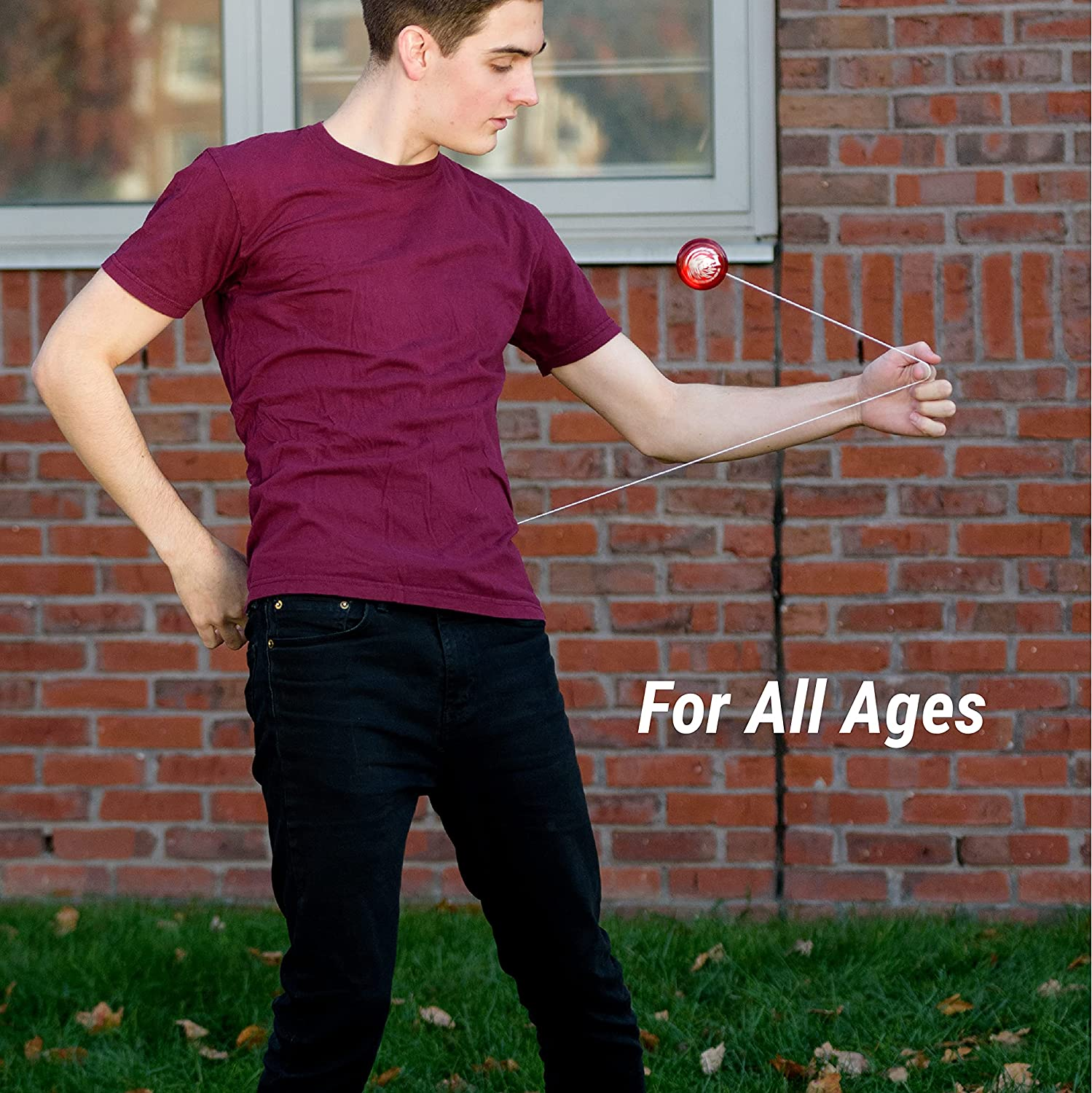 Yomega Fireball Yoyo -HIGH Performance Responsive Transaxle Yoyo, Great for String Tricks for Advance Players to Perform like Pros + Extra 2 Yo Yo Strings & 3 Month Warranty (Dark Blue) image number 3