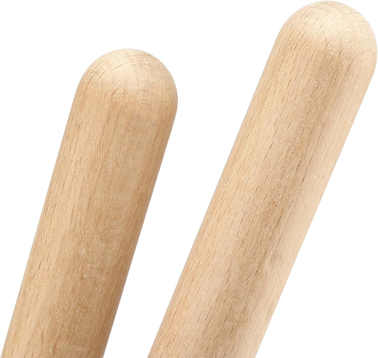 SOUJAP 60 Pack 8 Inch Rhythm Sticks, Rhythm Music Lummi Sticks, Wood Claves Musical Instrument for Performances, Team Activities image number 4