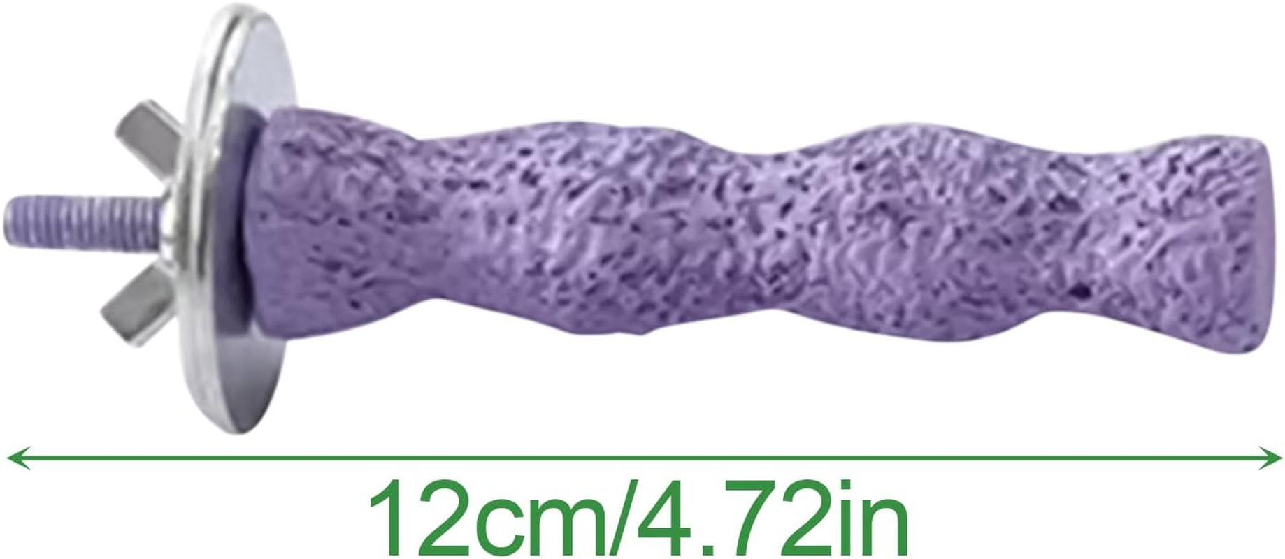 Birdcage Perch | Birdcage Stand - Toy Exercise Cage Stick Nail Sharpener Outdoor Training Cockatiel Button Parrot image number 2