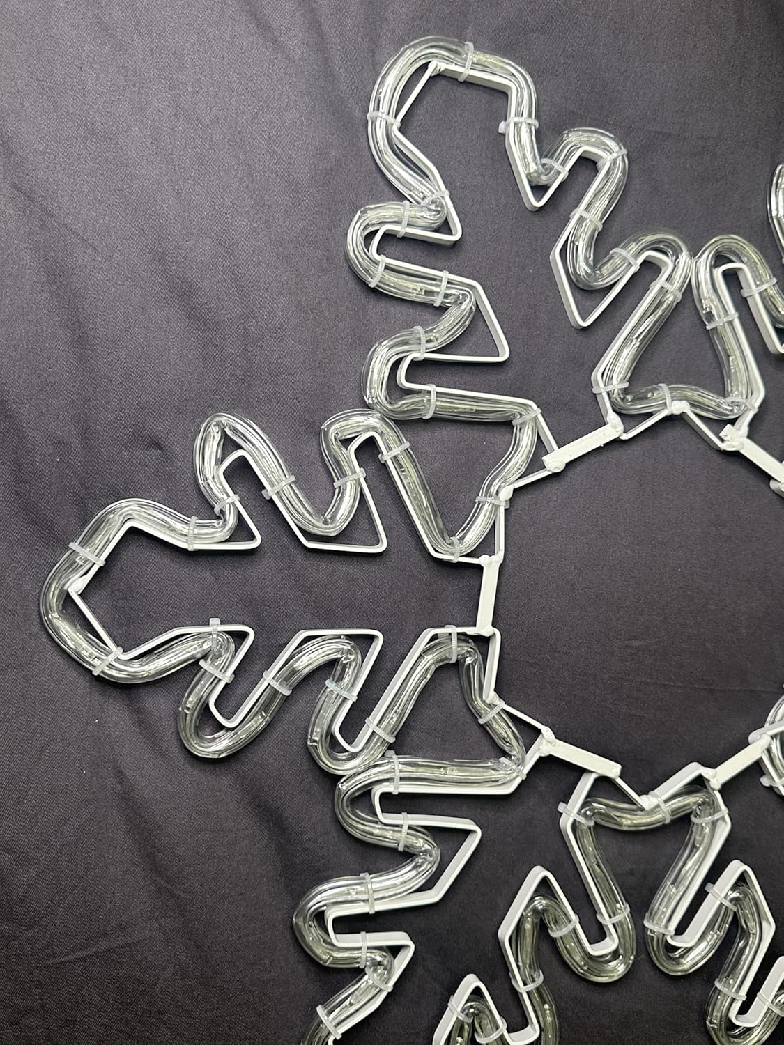 Christmas Lights LED Rope Light Snowflake 50Cm X 50Cm Decoration Motif Light Xmas ﻿