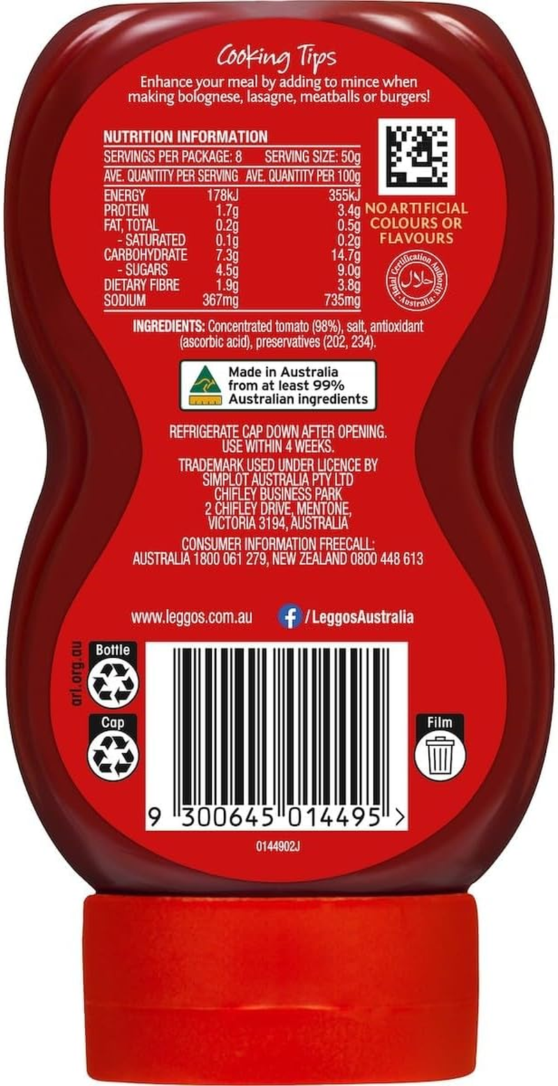Leggo'S Tomato Paste Squeezy 400 G image number 2