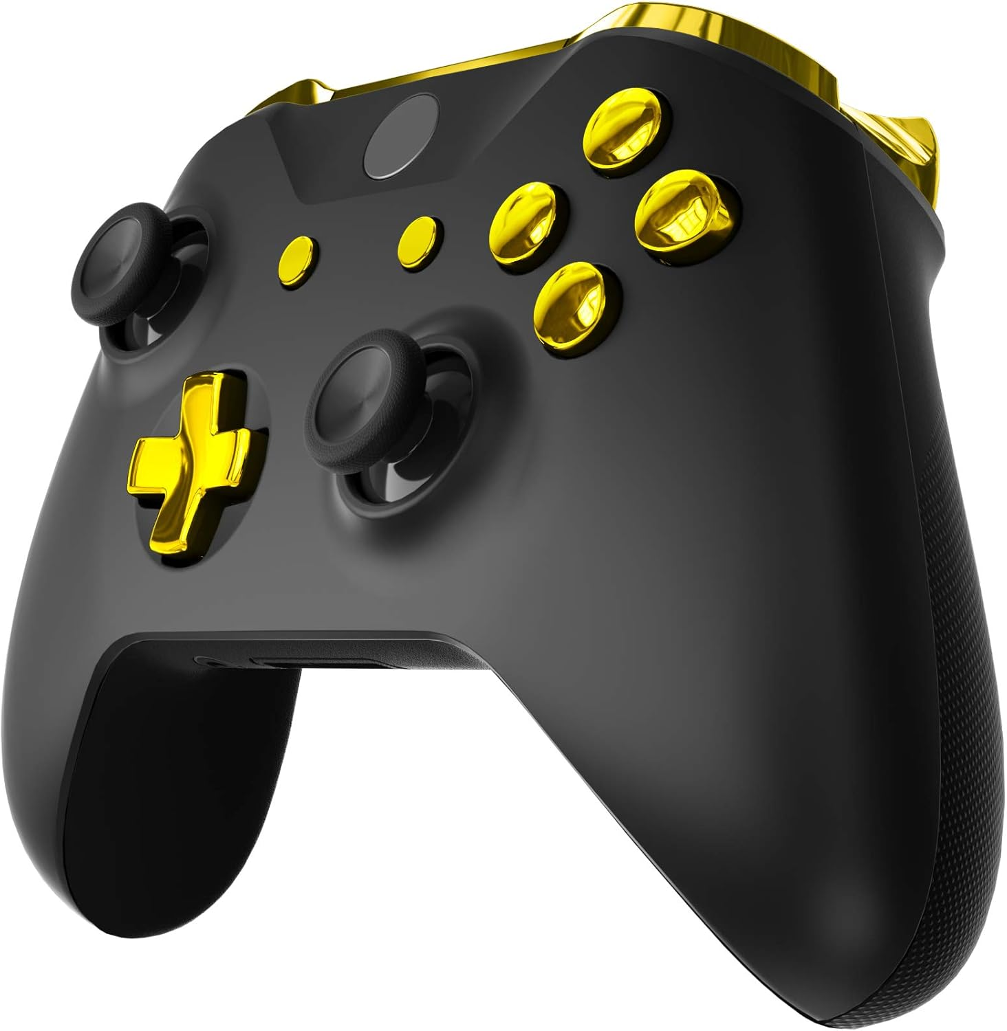 Extremerate LB RB LT RT Bumpers Triggers D-Pad ABXY Start Back Sync Buttons, Chrome Gold Full Set Buttons Repair Kits with Tools for Xbox One S & Xbox One X Controller (Model 1708) - Chrome Gold image number 2