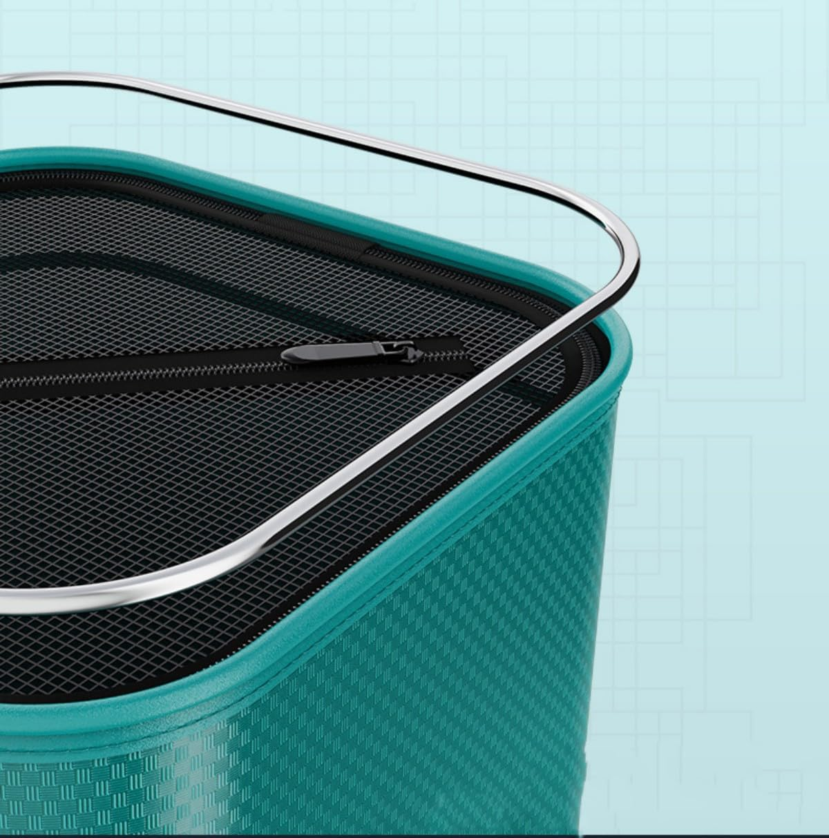 YAOYAOLING Collapsible Bait Bucket,Eva Fish Bucket,Portable Fishing Water Pail for Camping Traveling Hiking Fishing Boating Gardening with 6 Meters Rope image number 1