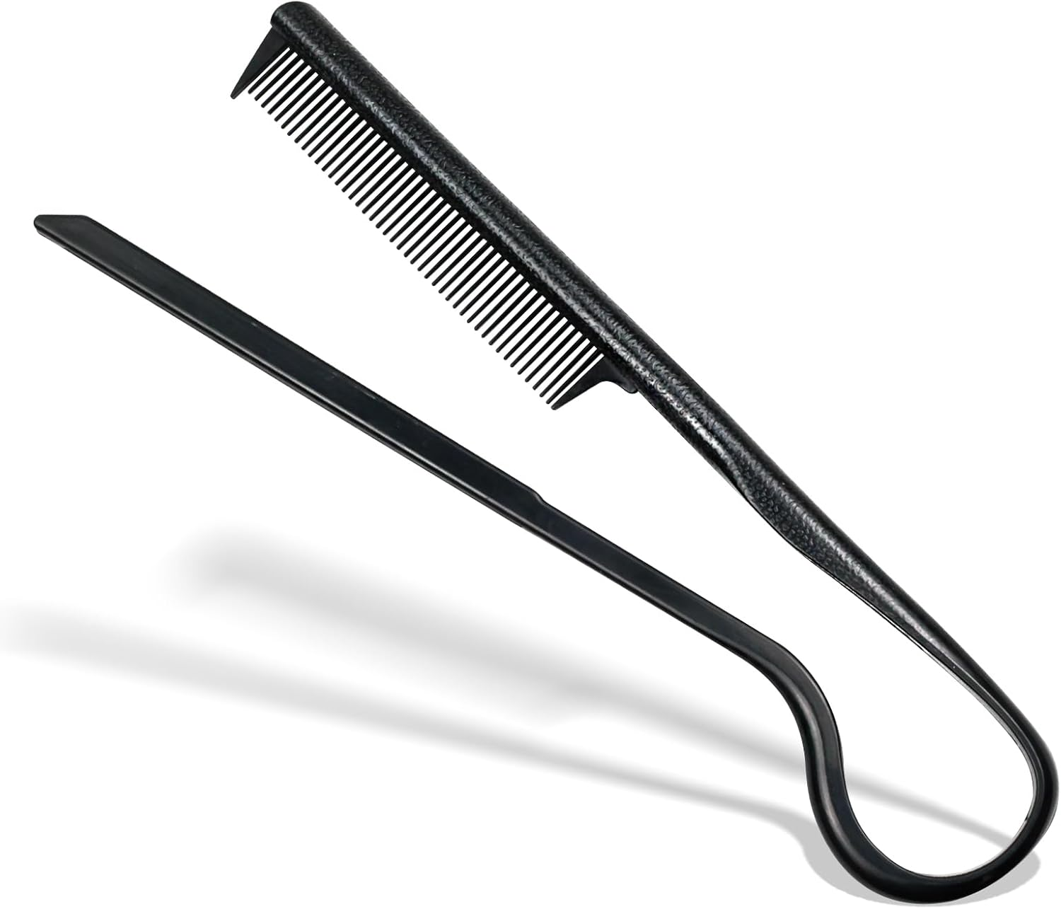 V-Shaped Hair Straightener Comb &ndash; Portable Wheat Straw Hairdressing Tool for Styling & Straightening, DIY Hairdressing Tool image number 4