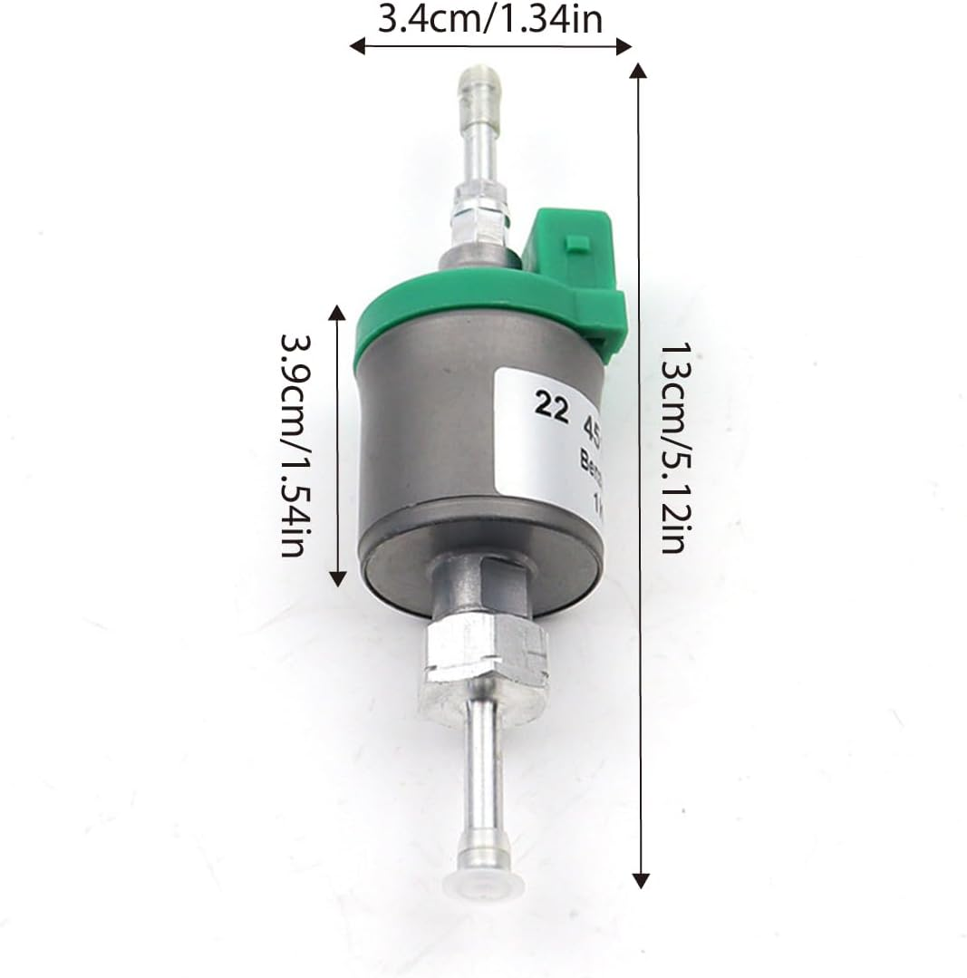 AIMALL 12V Diesel Heater Fuel Pump - Fuel Pulse Metering Electromagnetic Oil Pump for Eberspacher D4
