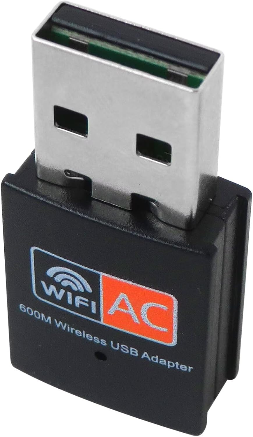 Mini Dual Band USB Wifi Wireless Dongle AC600 Network Adapter 5Ghz 2.4Ghz image number 2