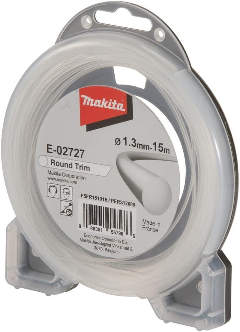 Makita round Trim Line, Grey, 1.3 Mm X 15 M image number 1