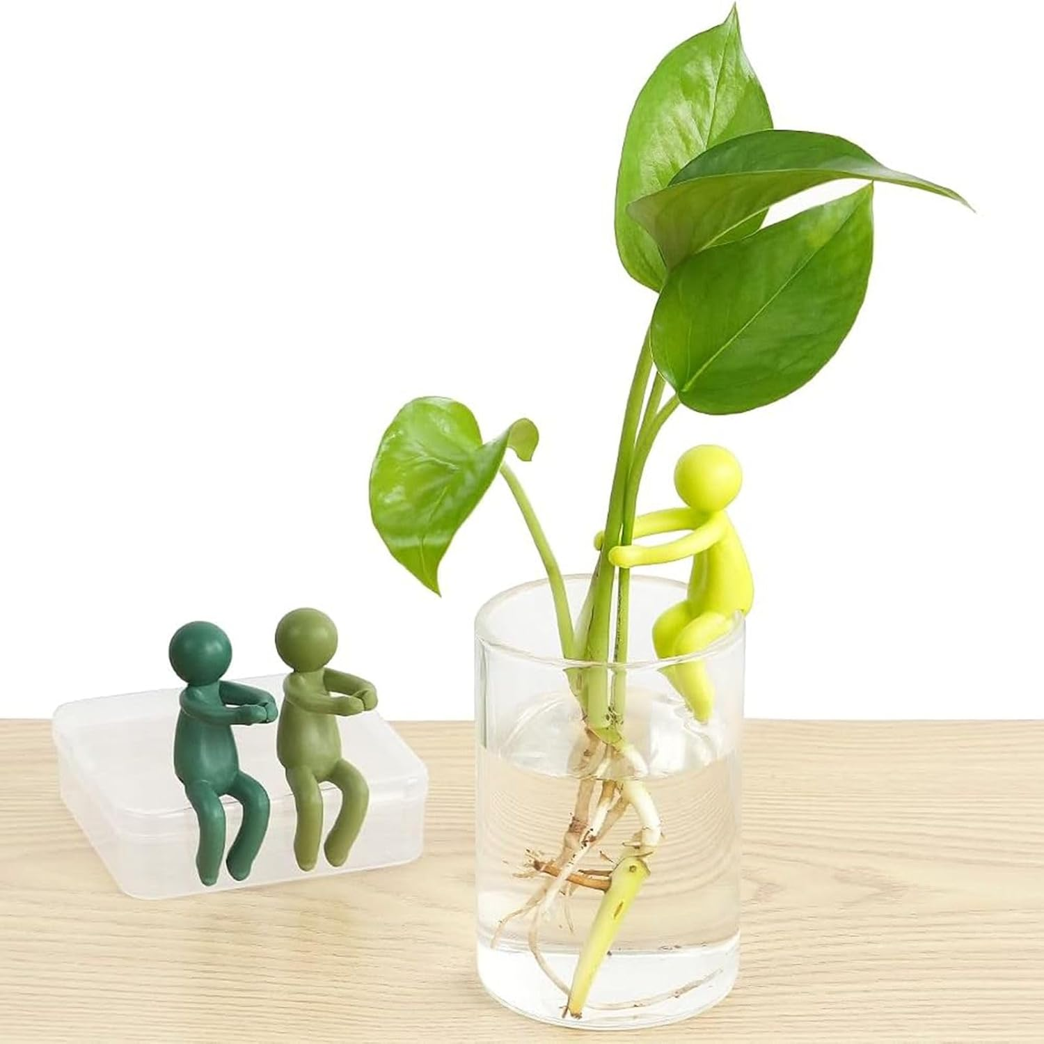 YUANXINGLU 3PCS Plant Propagation Buddy, Support for Sprouts, Stems, Shoots, and Cuttings, Cute Supports for Propagation Station or Indoor Garden image number 4