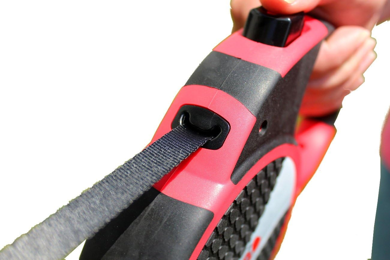 KONG Terrain Retractable Dog Leash, Large, Grey, 5M Tape image number 3