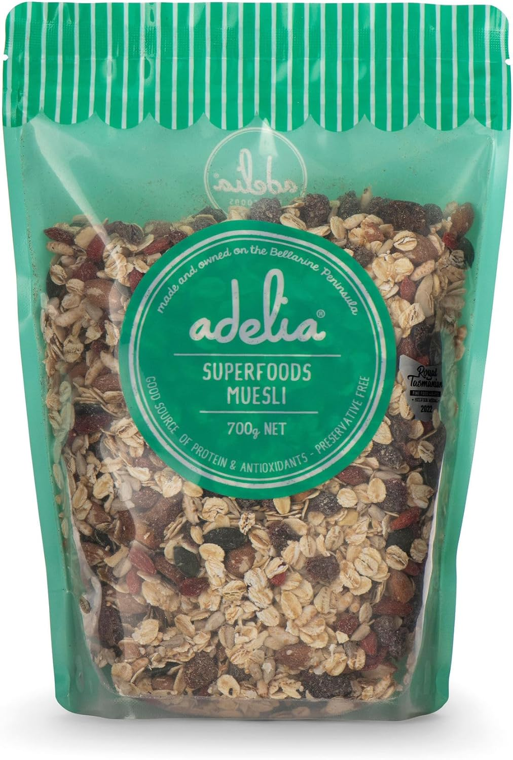 Adelia Fine Foods - Superfoods Muesli 700Gm