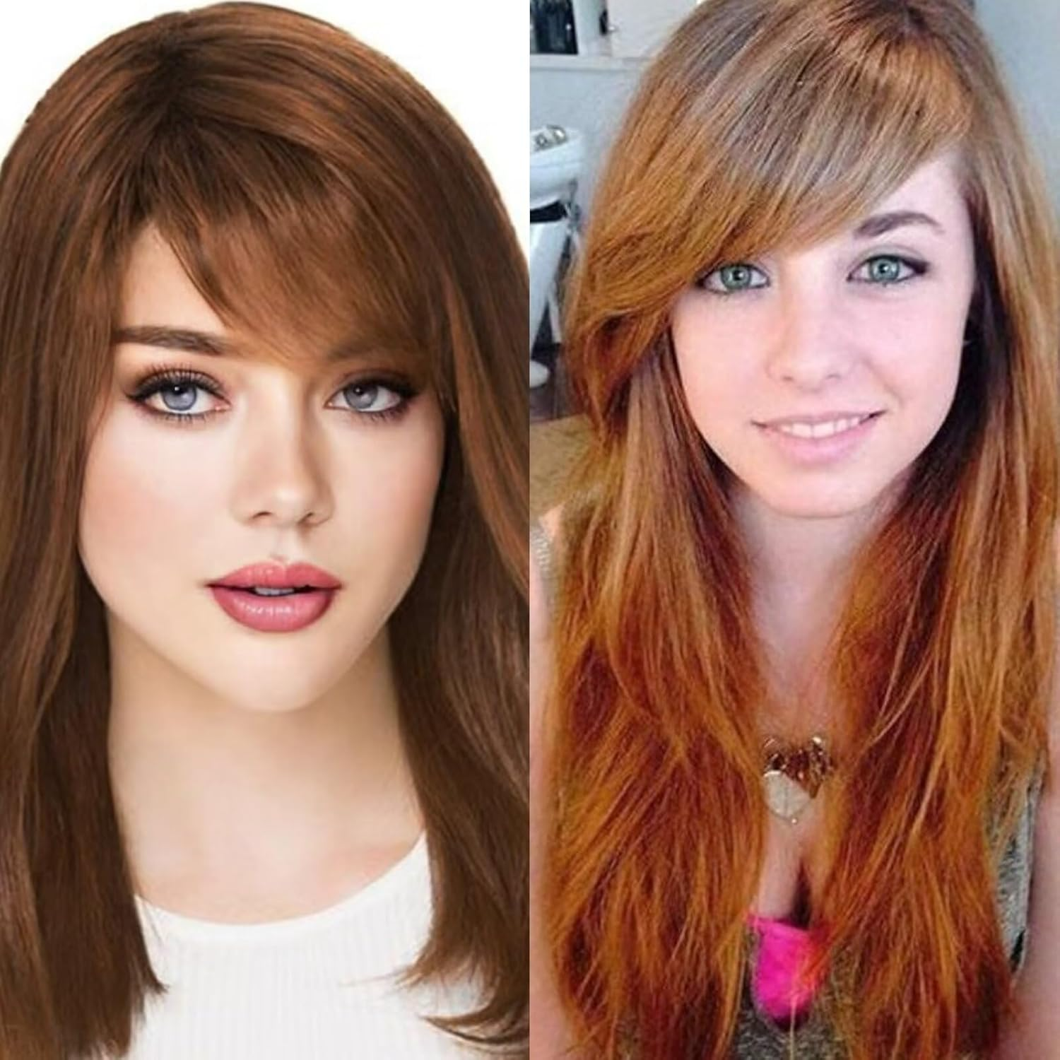 RUNRAYAY Thick Side Liu Hai Flip Liu Hai Natural Side Liu Hai Liu Hai Flip (Natural Black) image number 2