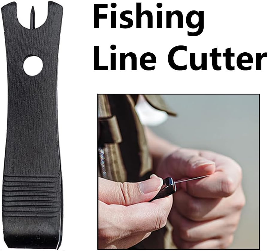 2PCS Fishing Line Cutter, Fly Tying Wire Clipper Nipper Fly Fishing Tying Tools Snips Quick Knot Tool image number 3