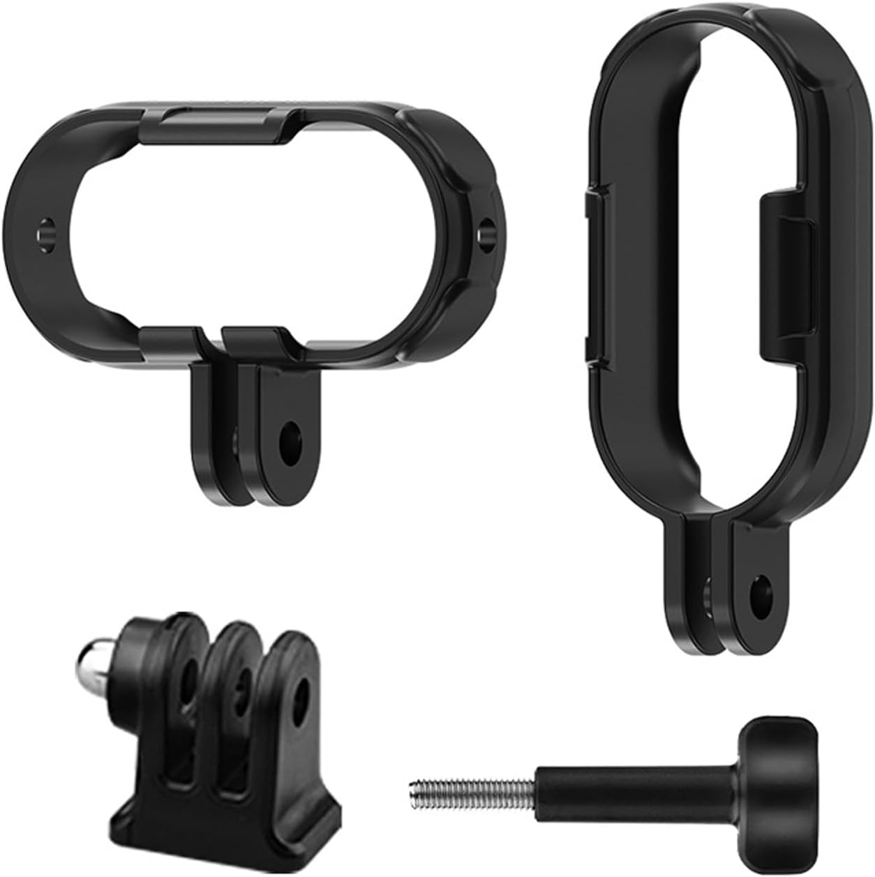 Vertical & Horizontal Action Mount Set for Insta360 GO 3/GO 3S Accessories, Action Camera Cage Mounting Bracket Protective Frame image number 1