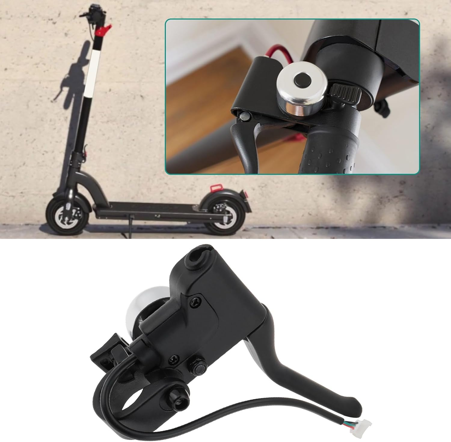 Scooter Brake Handle Brake Lever Compatible with GOTRAX GXL V2 Electric Scooter Left Brake Lever Handbrake image number 5