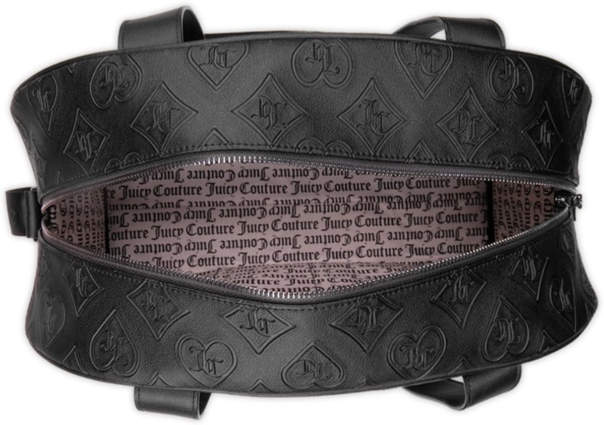 Juicy Couture SEMI Charmed Dome Weekender, LIQUORICE