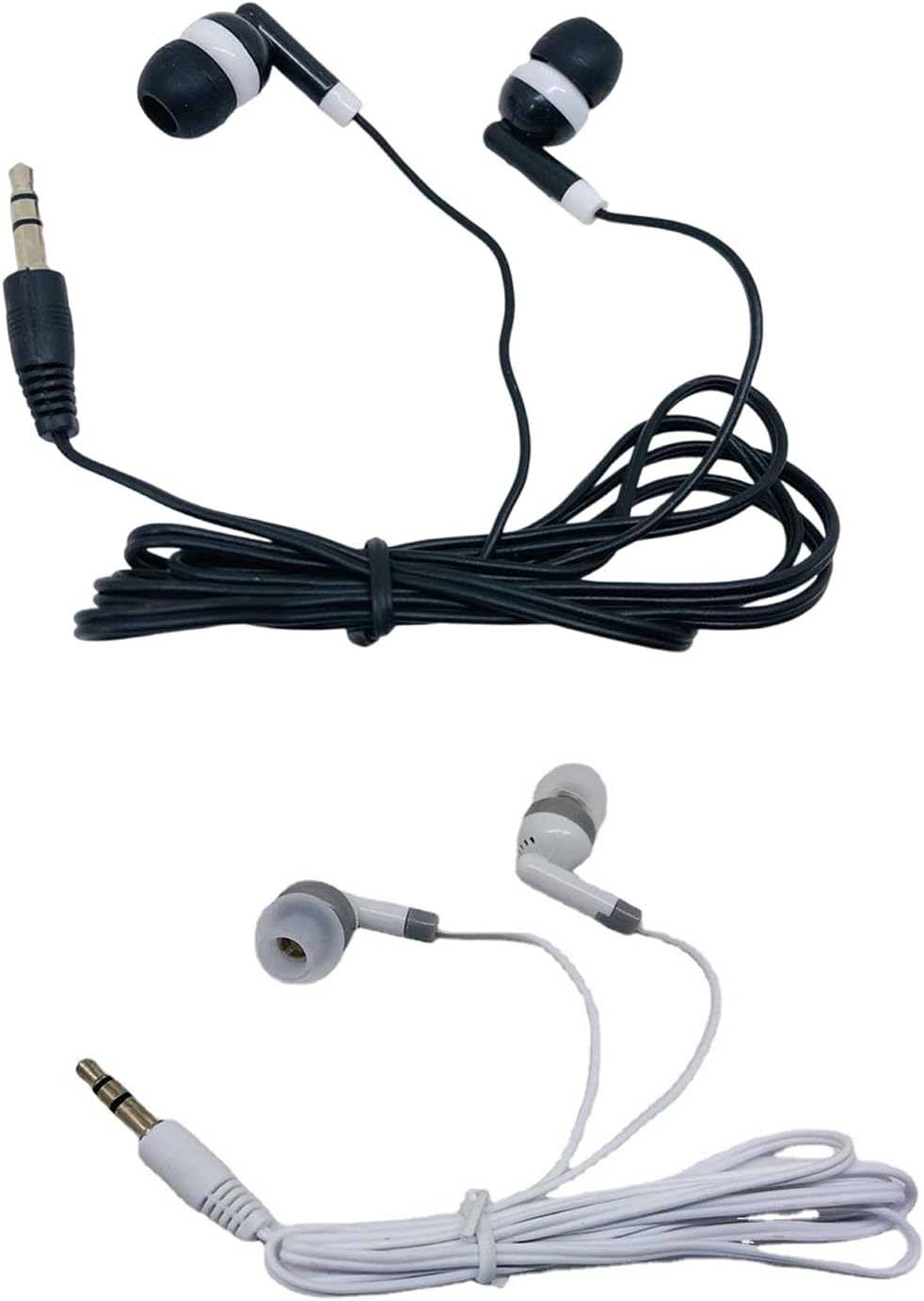 3.5Mm In-Ear Cord Earphone for Smartphone Earphones Sound Powerful Bass Noise Isolating Multifunction Earpiece Noise Isolating in Ear Earphones - Black image number 3