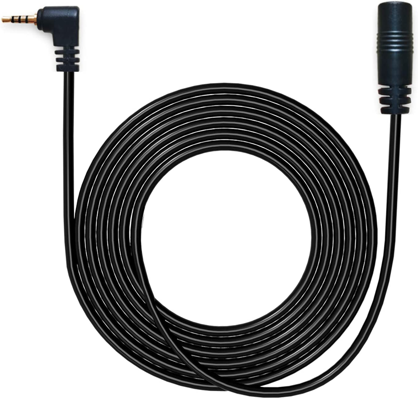 Dash Cam Backup Camera Extension Cord,16.5 Ft 2.5Mm Male to Female Car Rear View Camera Extension Cable image number 6