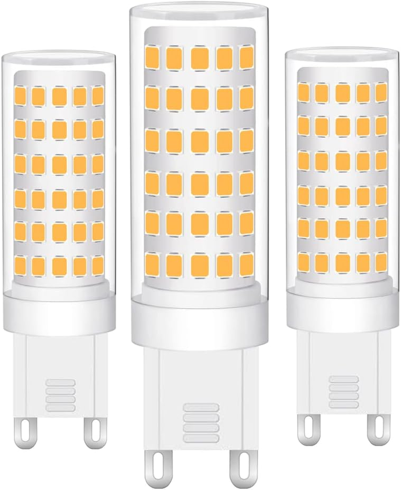 Tkhetiana G9 LED Bulb, Warm White 9W, 60W Equivalent (3 Pack, AC220-240V) image number 6